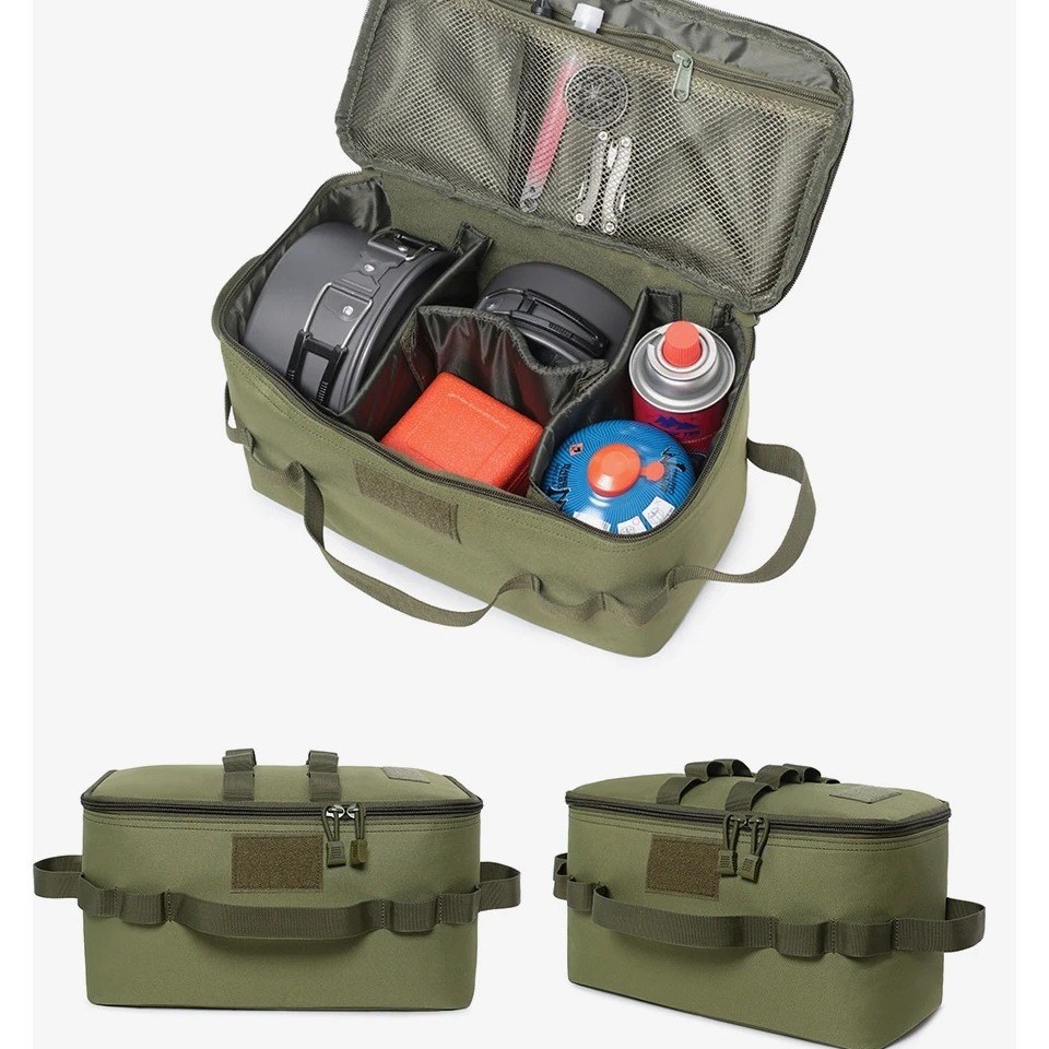 Camping Cooking Organizer - Borsa portaoggetti per serbatoio del gas