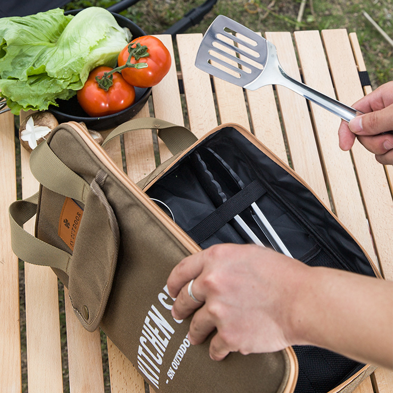 Camping Cooking Organizer - Set da Cucina da Campeggio 8