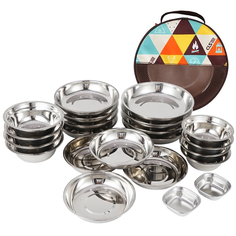 Camp Cooking Set di piatti da  - Camping Cooking Dining Set recensione e prezzo