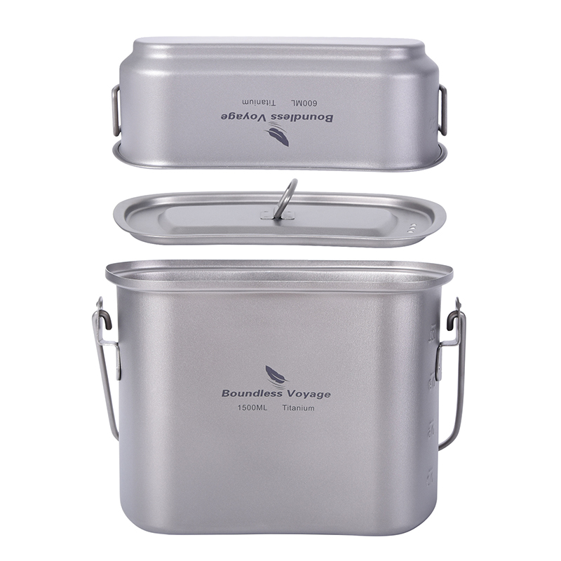 1.5L Kit di pasticcio per mens - Camping Cooking Container recensione e prezzo