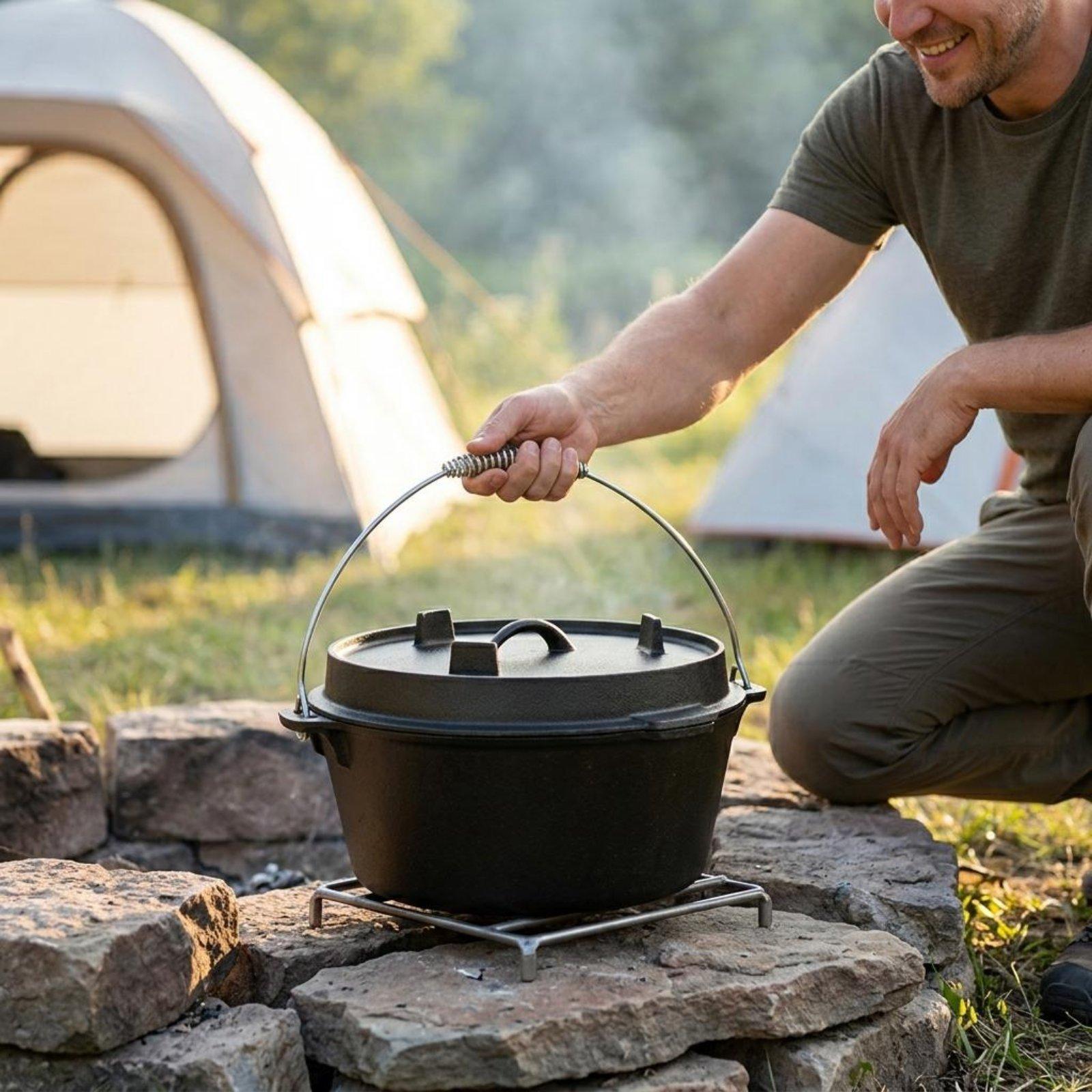 Forno Olandese in Ghisa per Es - Camp Dutch Oven Cast recensione e prezzo
