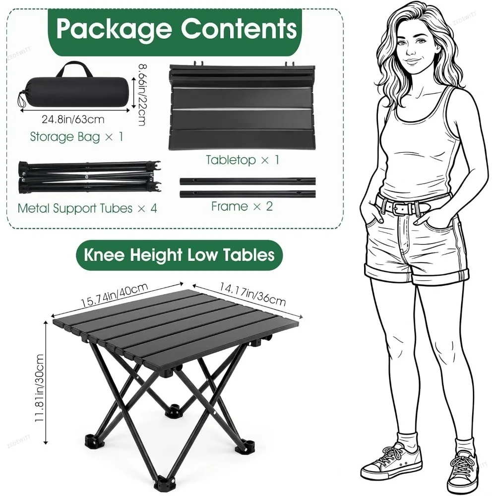 1/2 pezzi Tavolino da campeggi - Camping Hiking Cooking recensione e prezzo