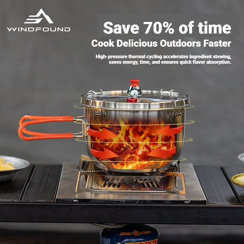 Pentola a Pressione in Acciaio - Camping Hiking Cooking recensione e prezzo