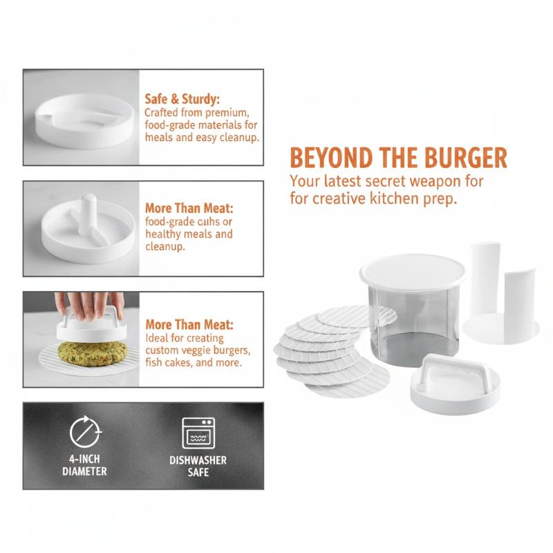 Stampo per hamburger multistra - Camping Cooking Container recensione e prezzo